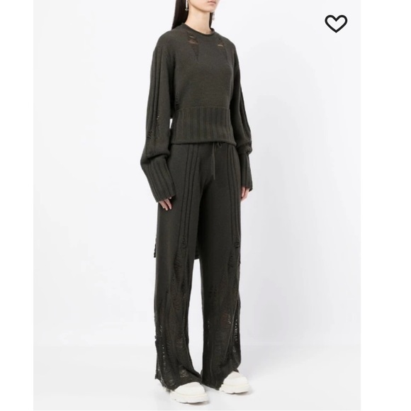 Dion Lee Distressed Cashmere Sweater, XS - Picture 11 of 16